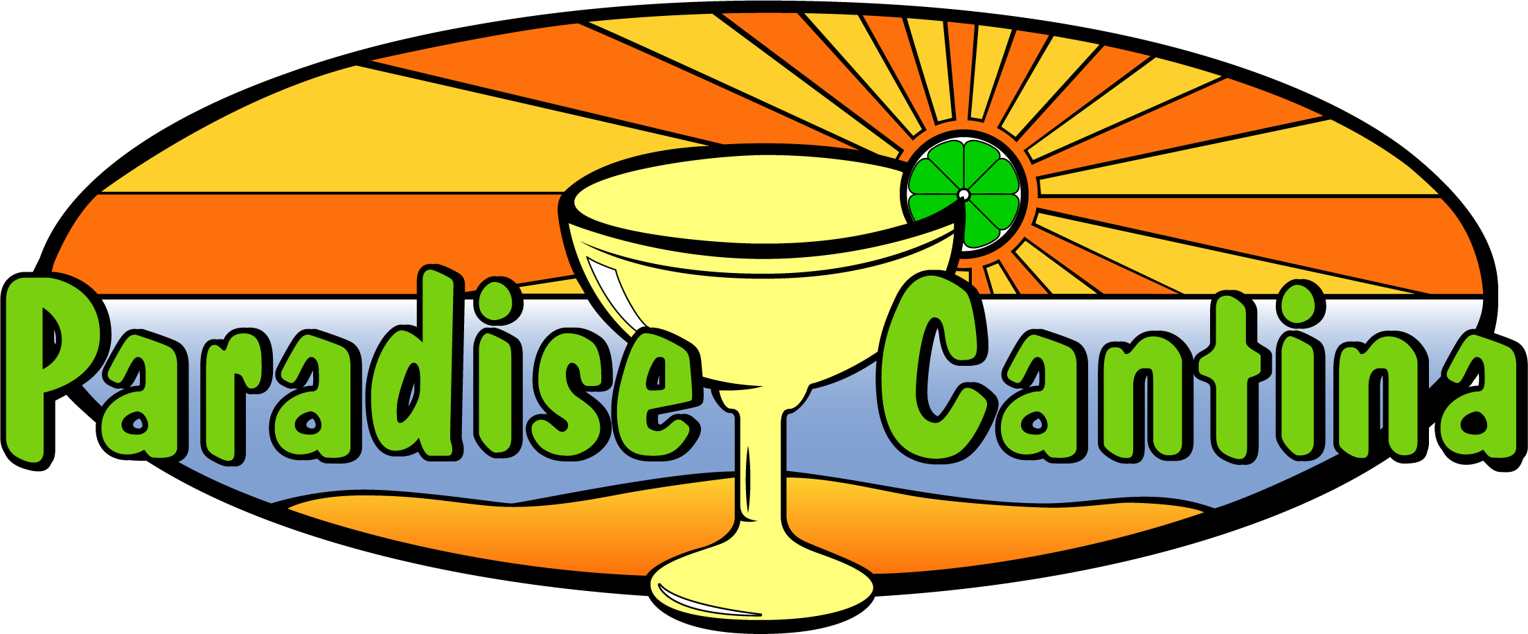 Paradise Cantina Clipart (2206x915), Png Download