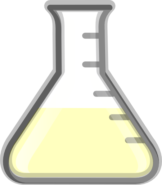 Meio Clip Art - Experiment Tubes Clip Art - Png Download (522x596), Png Download