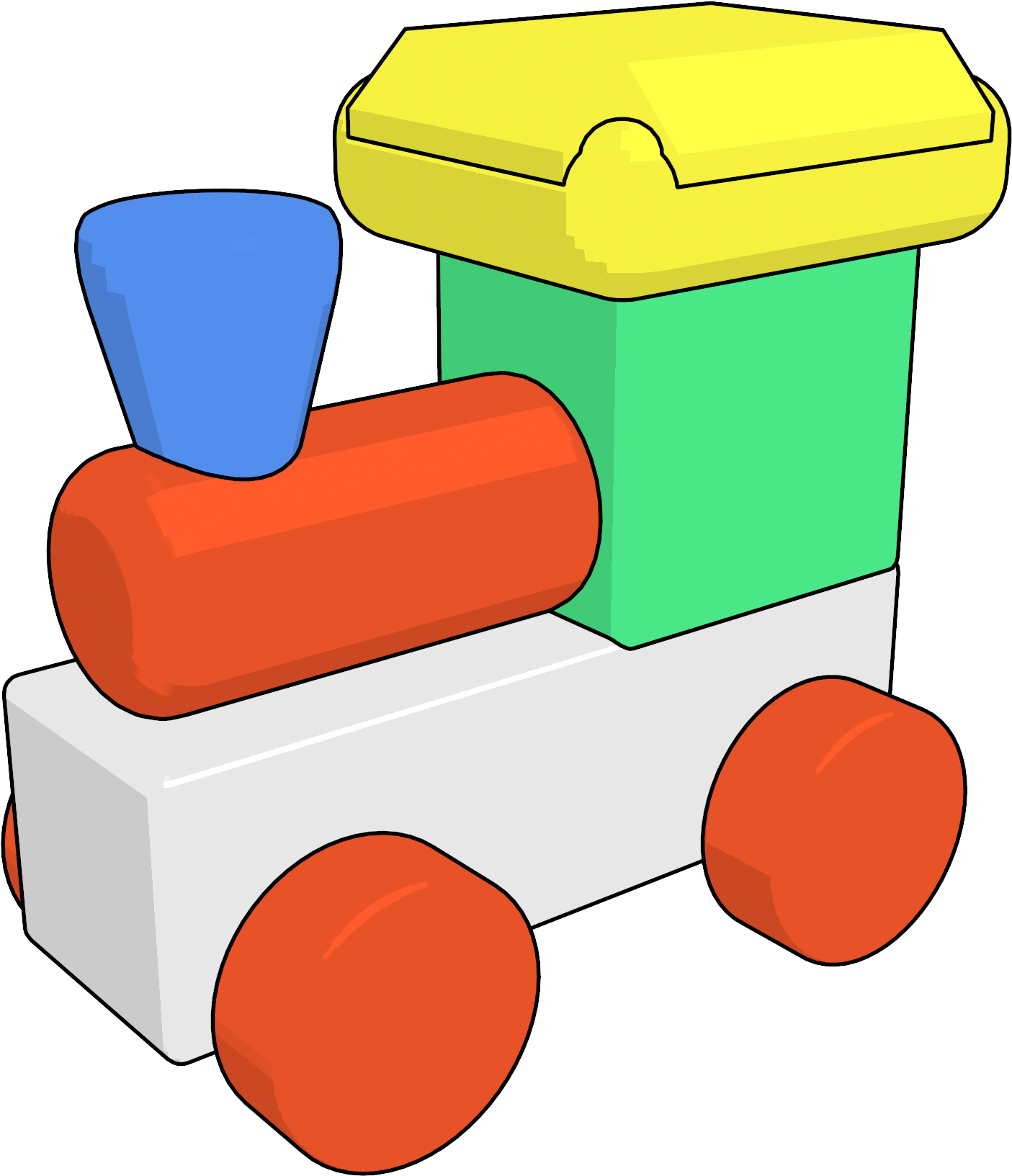 Child Locomotive Clipart Png Transparent Png (1461x1680), Png Download