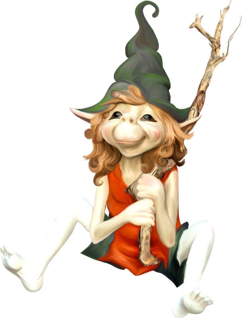 Fadas & Gnomos Dwarf, Troll, Elves, Clip Art, Faeries, - Png Download (778x1024), Png Download