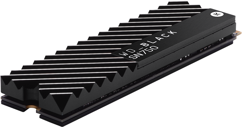 Download - Wd Black Sn750 Clipart (1000x573), Png Download