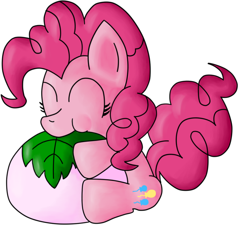 Petal Horse Flower Pink Flowering Plant Vertebrate - Cartoon Clipart (915x874), Png Download