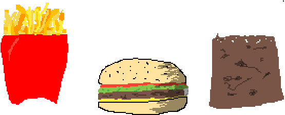 Look Im Justly Hungry Right Now Don't Judge Me - French Fries Clipart (1000x1000), Png Download