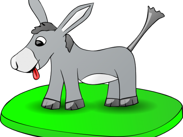 Donkey Clip Art - Png Download (640x480), Png Download