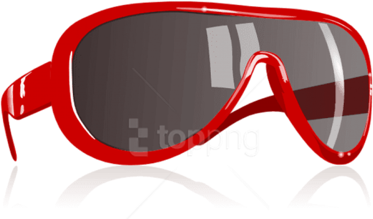 Free Png Download Red Sunglasses Clipart Png Photo - Sunglasses Clip Art Transparent Png (850x655), Png Download