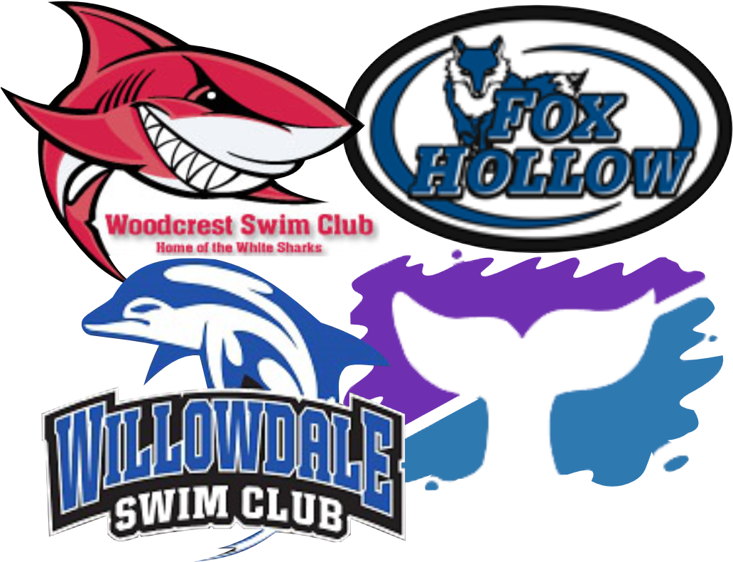 Fox Hollow Swim Club Clipart (1048x811), Png Download