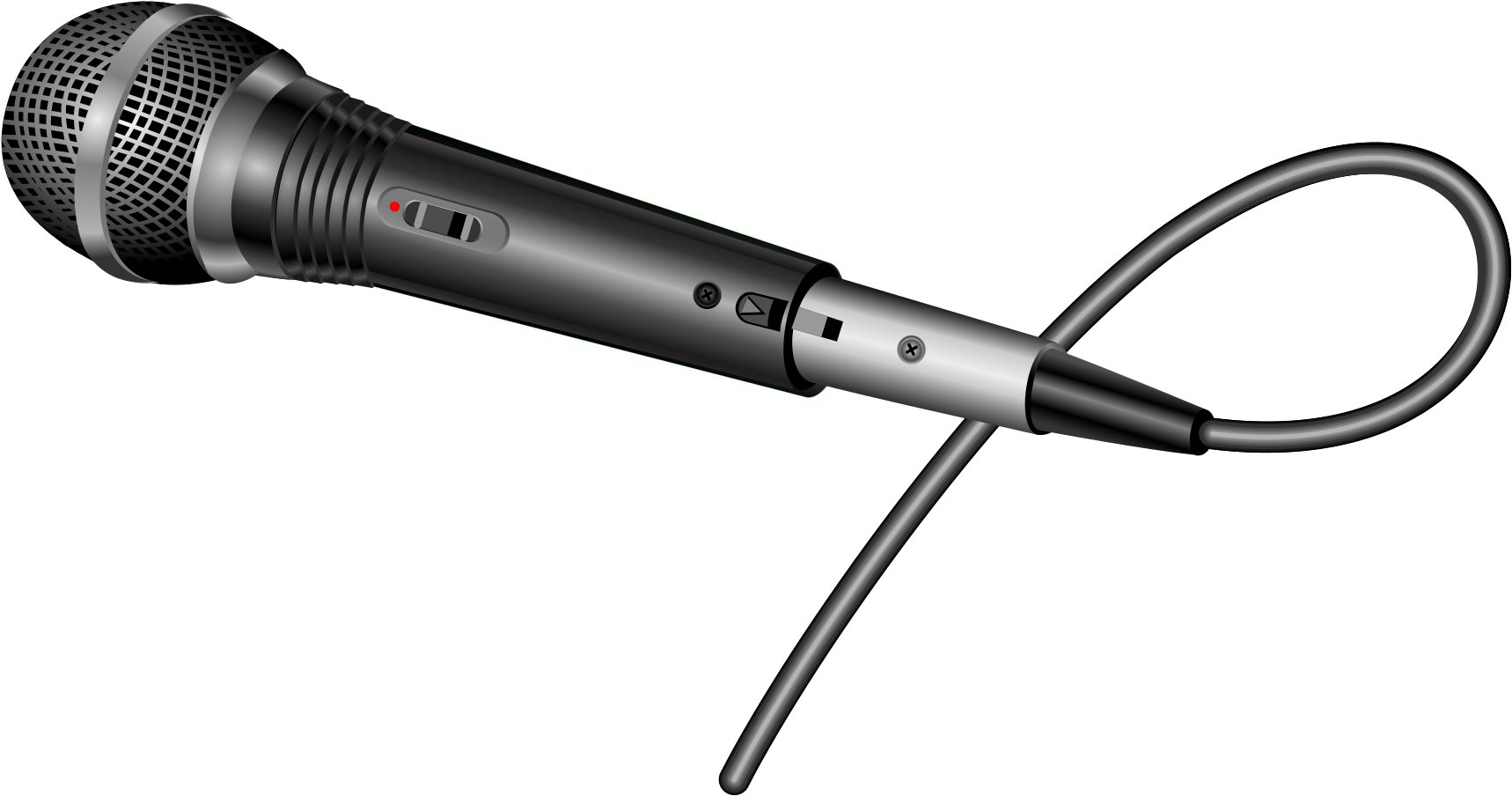 Png - Clipart Microfone Transparent Png (2400x1697), Png Download