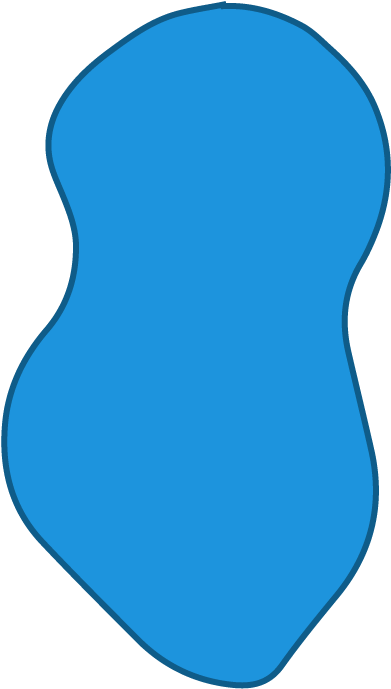 Freeform Pool Design Clipart (750x750), Png Download