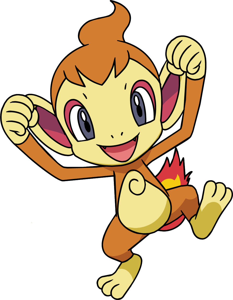 Chimchar Png - Pokemon Chimchar Clipart (700x901), Png Download