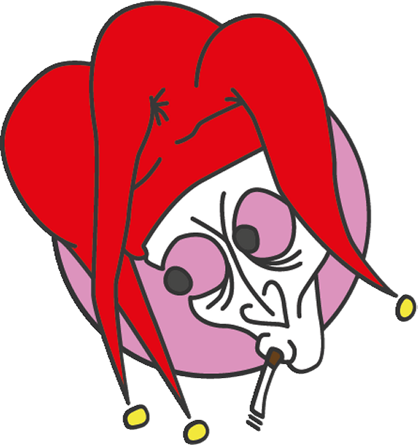 Punk Rock Marathon Vol - Cartoon Clipart (600x638), Png Download