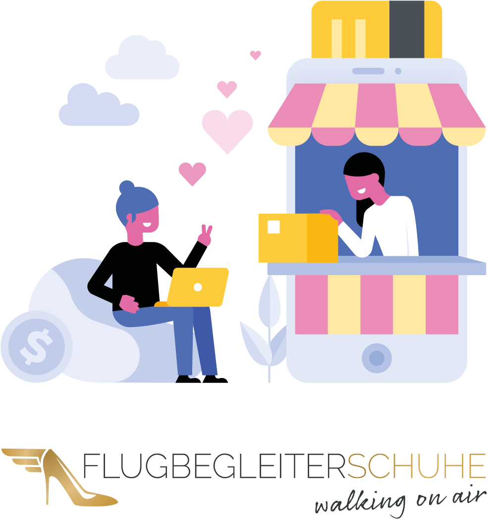 To Flugbegleiterschuhe - De Shoes - Loja Virtual Clipart (1146x1119), Png Download
