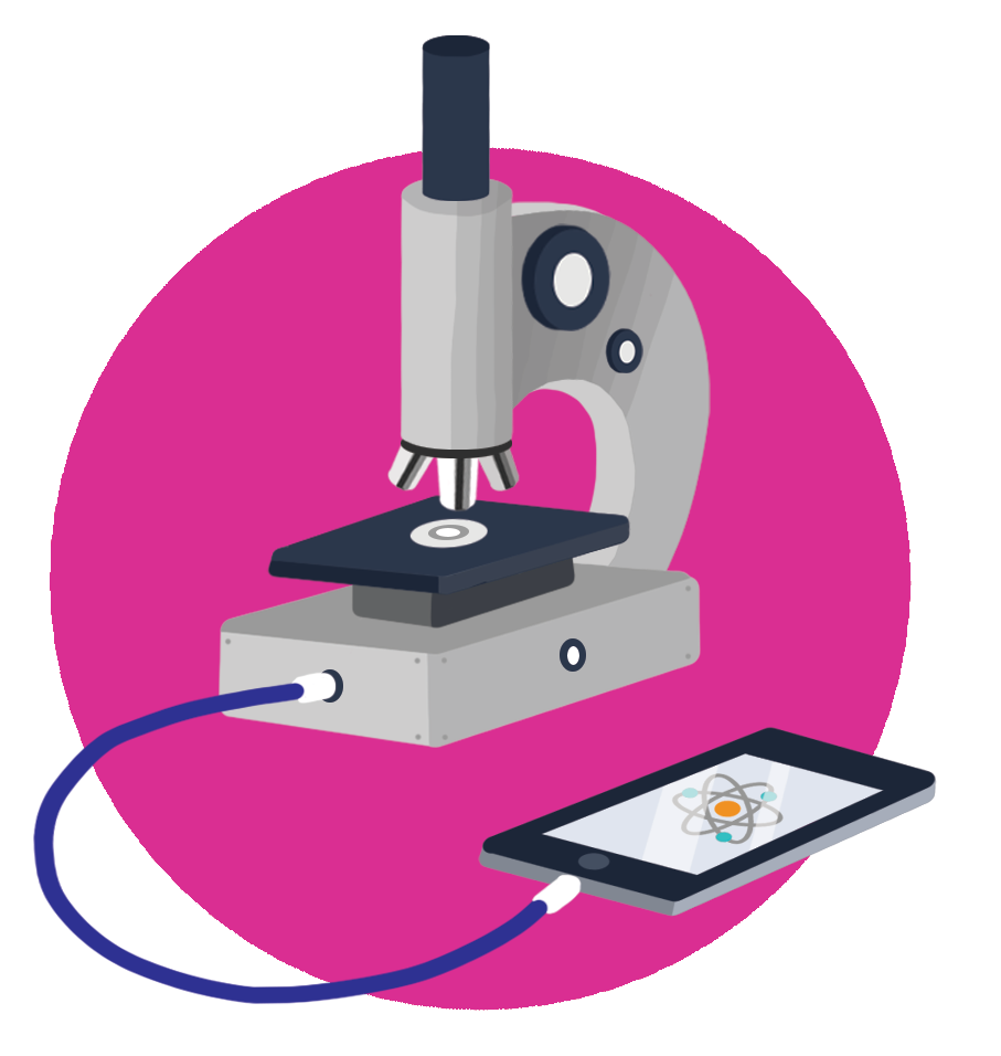 Microscope Clipart (1188x1127), Png Download