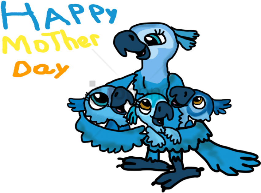 Free Png Happy Mother Day By Dulcechica19 Clipart (850x627), Png Download