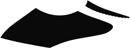 X872 Black Stretch Suede Clipart (1024x768), Png Download