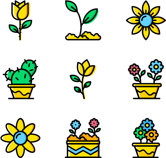 Garden Clipart (600x564), Png Download