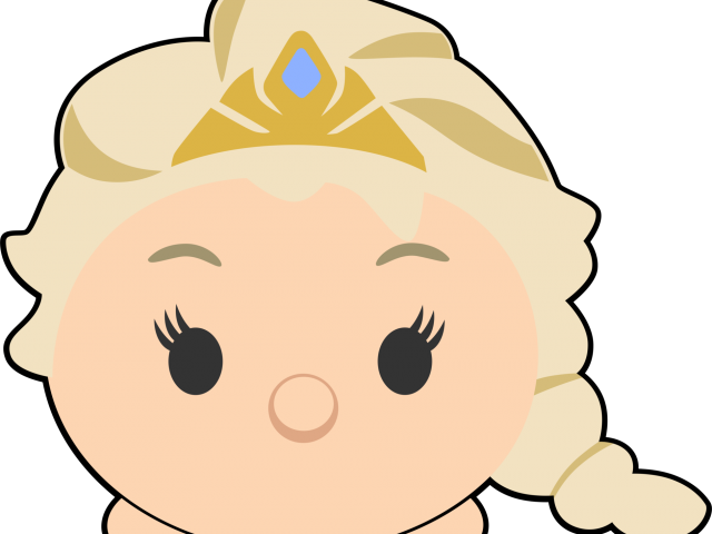 Frozen Clipart Elsa Tsum Tsum - Disney Princess Tsum Tsum Png Transparent Png (640x480), Png Download
