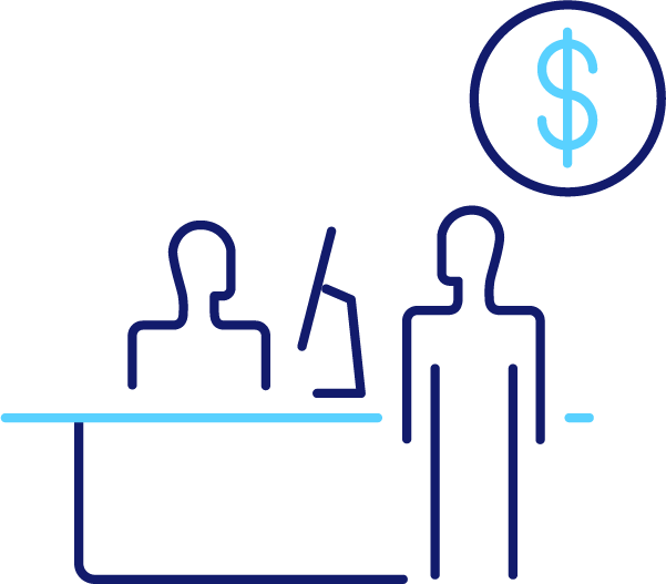 Support Patient Enrollment In Funding Programs - Self Pay Clipart (601x527), Png Download