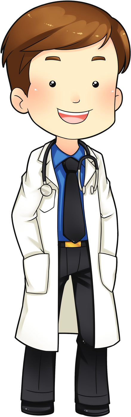 Clipart Of Doctor, Doctors And Who - Cartoon - Png Download (700x1465), Png Download
