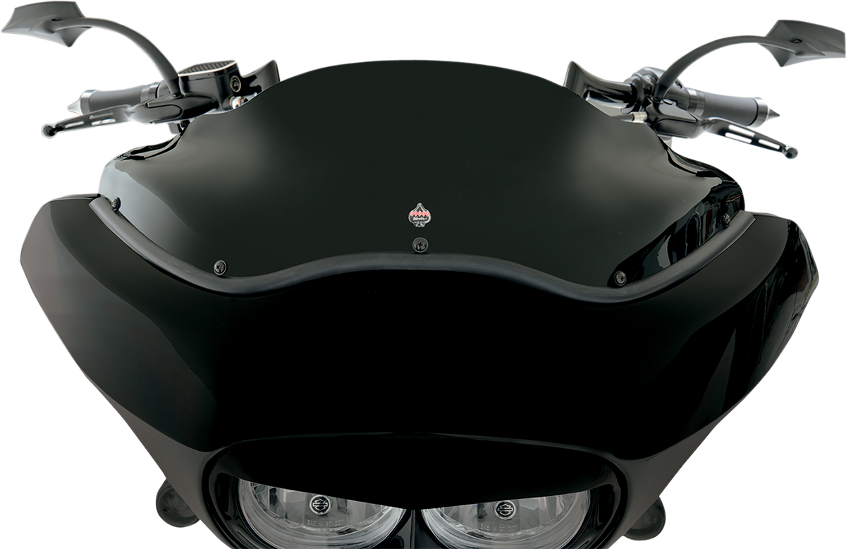 Klock Werks Black Flare Windshield For Touring - Motorcycle Clipart (1200x778), Png Download