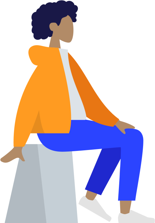 Teamwork Simplified - Sitting Clipart (760x800), Png Download
