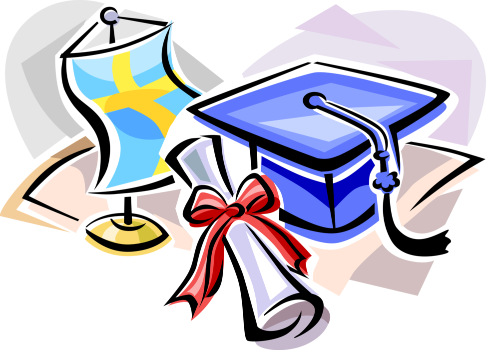 More In Same Style Group - Graduation Hat Clipart (973x700), Png Download