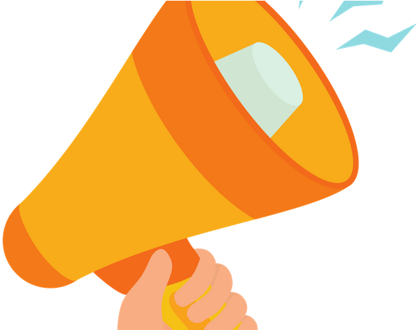 Bullhorn-illustratio - - Portable Network Graphics Clipart (940x475), Png Download