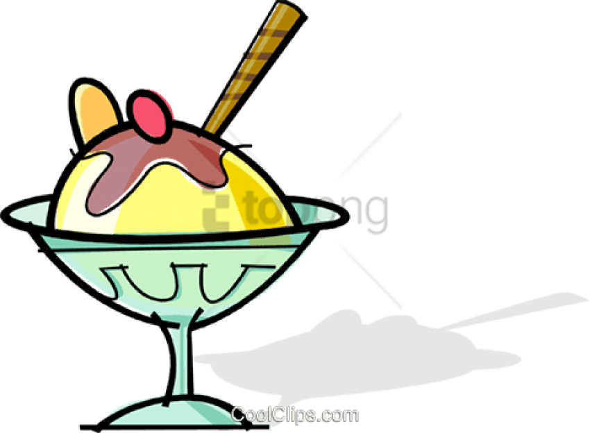 Free Png Fancy Ice Cream Dessert Royalty Free Vector- - Ice Cream Clip Art Transparent Png (850x624), Png Download