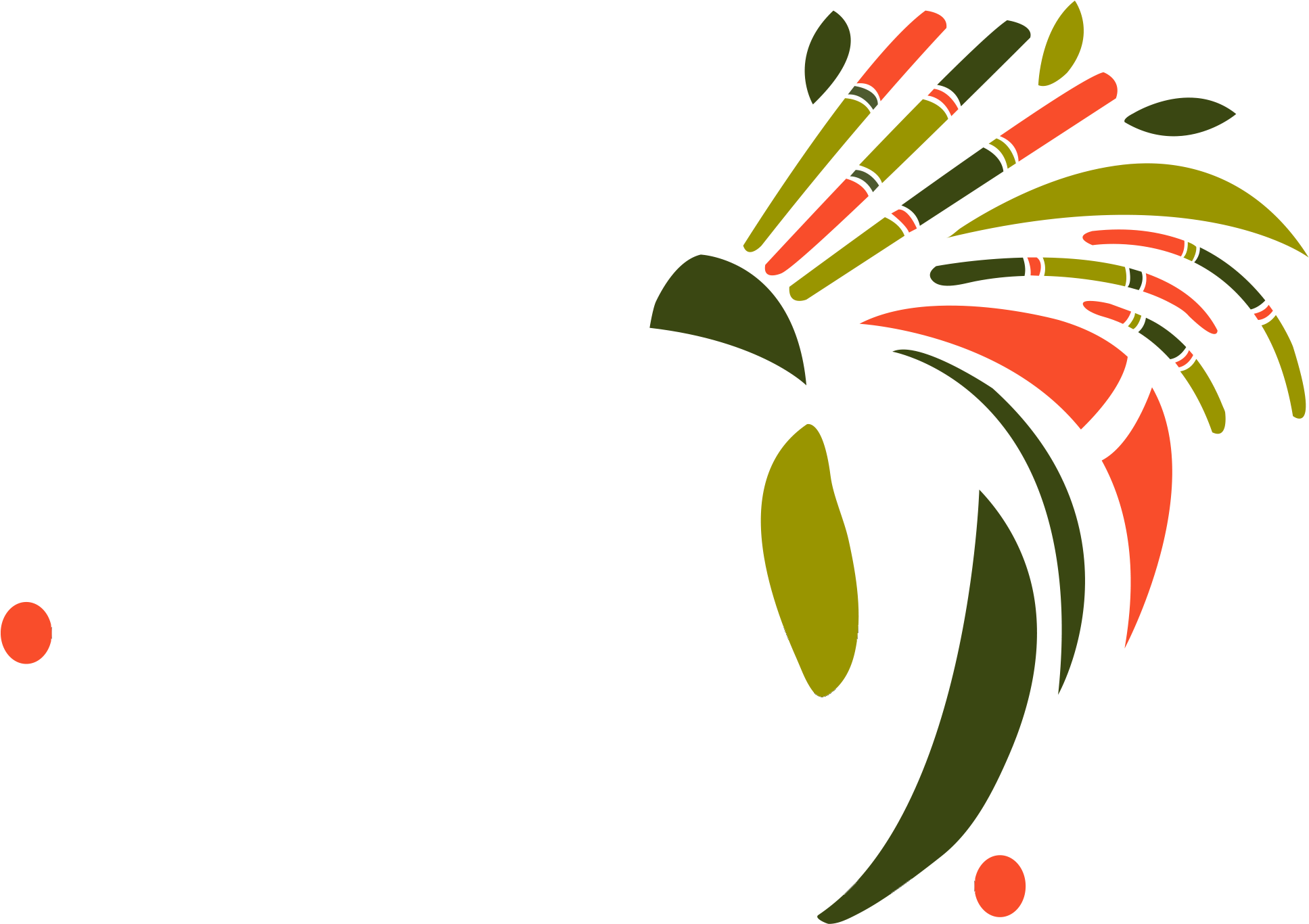 Bamboo Tribe - Graphic Design Clipart (2000x1400), Png Download