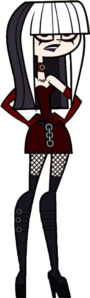 Drama Png - Total Drama Crimson Png Clipart (428x1000), Png Download