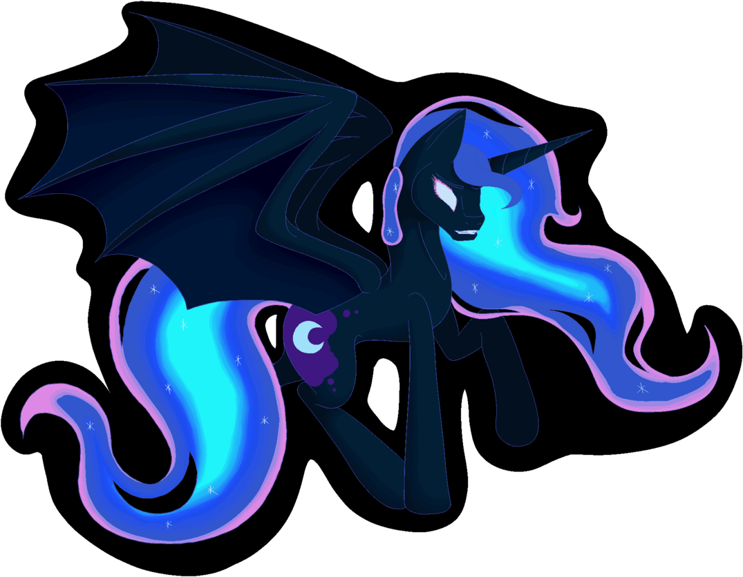 Twigpony, Bat Wings, Glowing Eyes, Missing Accessory, Clipart (1075x836), Png Download