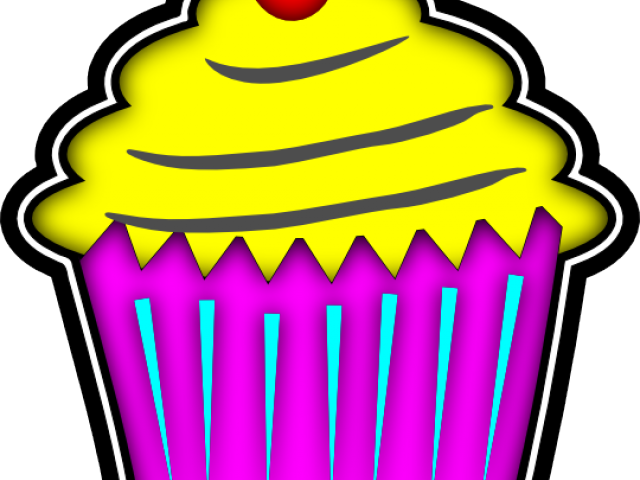 Candy Clipart Cupcake - Clip Art - Png Download (640x480), Png Download