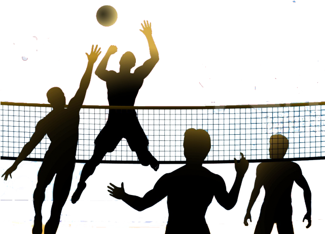 Volleyball Clipart Voleyball - Volleyball Png Transparent Png (640x480), Png Download