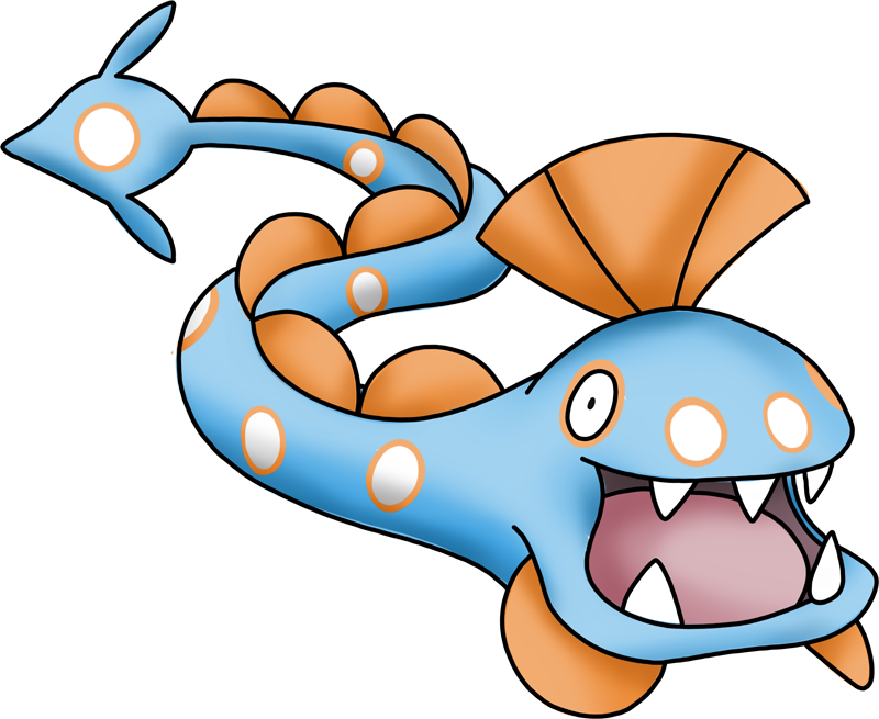 9,541,000 Exp - Pokemon Huntail Clipart (800x655), Png Download
