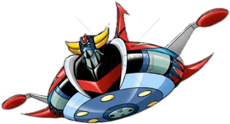 Free Png Grendizer Ufo Png Image With Transparent Background - Ufo Grendizer Clipart (850x436), Png Download