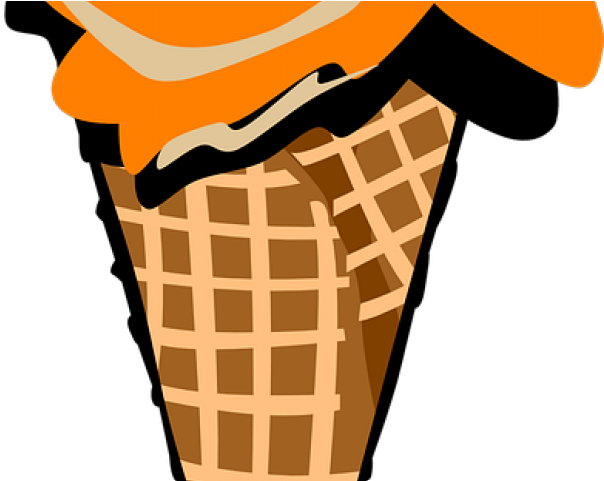 Ice Cream Clipart Orange - 3 Scoop Ice Cream - Png Download (640x480), Png Download