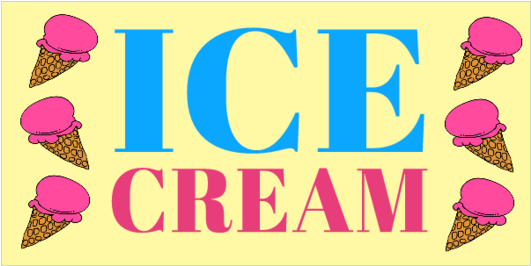 Basic Vinyl Ice Cream Banner - Love R&b Sexy Love Clipart (560x560), Png Download