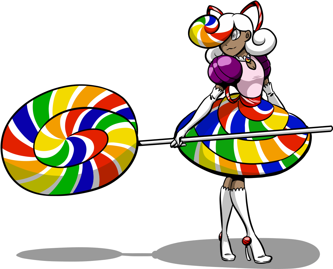 Skullgirls Sprite Animation Transprent Png Free Download Clipart (1200x1200), Png Download