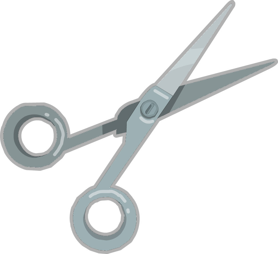 Schere Png Clipart (974x891), Png Download