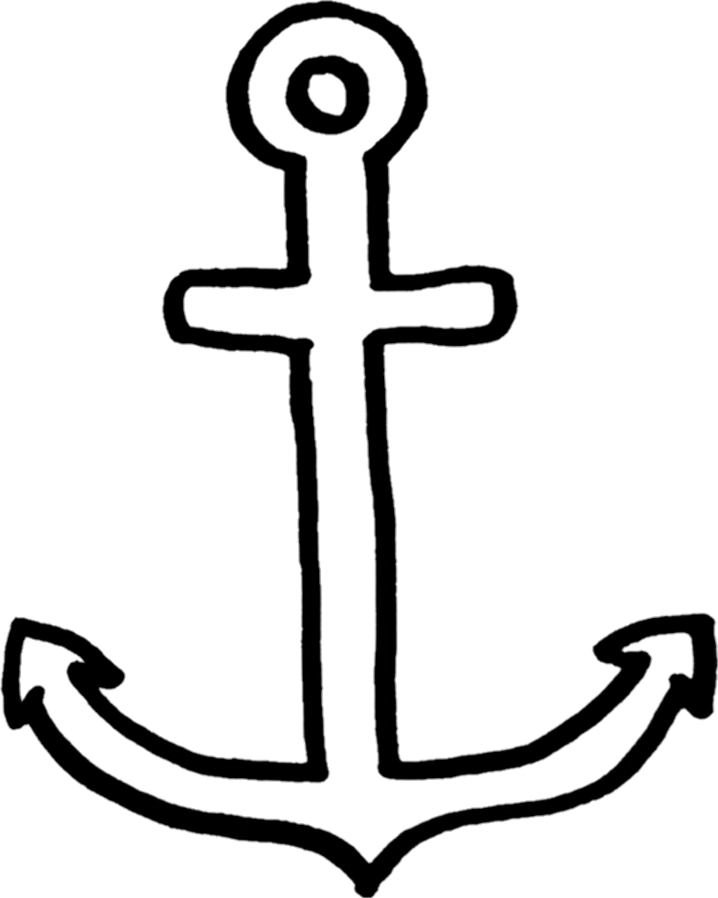 #ftemaritime #anchor #doodle - Anchor Doodle Png Clipart (1024x1280), Png Download