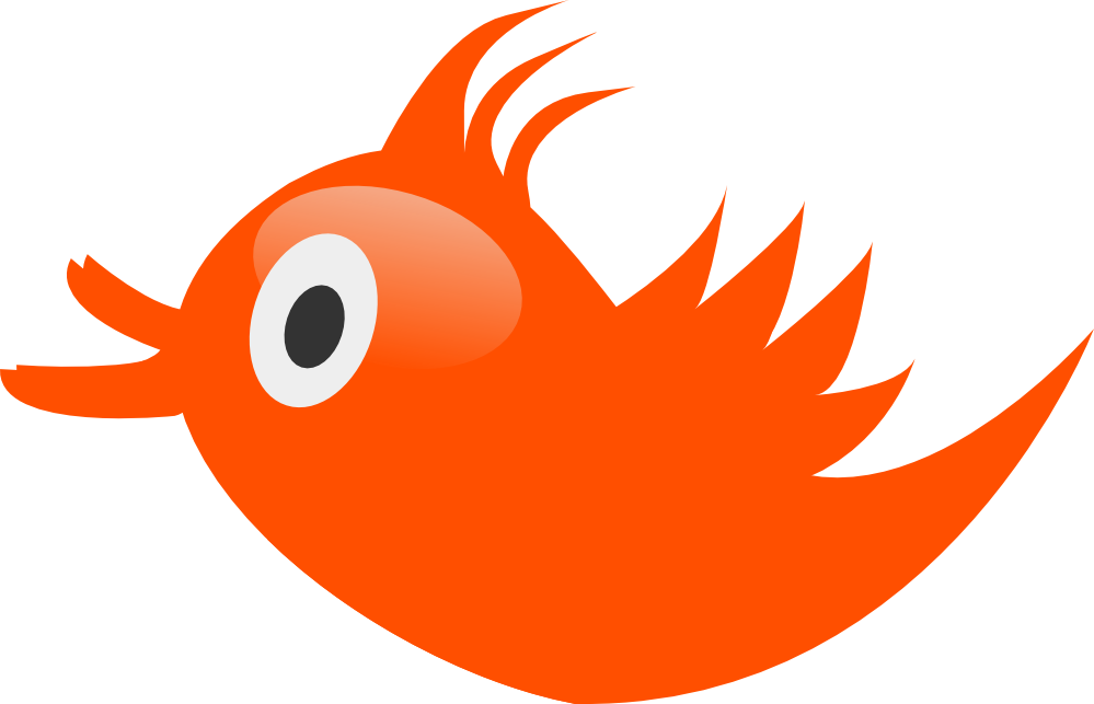 Twitter Bird Tweet Tweet 70 999px 41 - Clip Art - Png Download (999x643), Png Download
