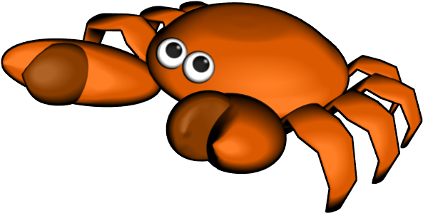 Igo Software - Cangrejo Animado Clipart (1280x1024), Png Download