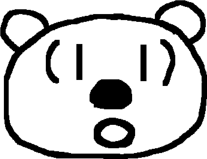 Polar Bear - Cartoon Clipart (1400x1400), Png Download