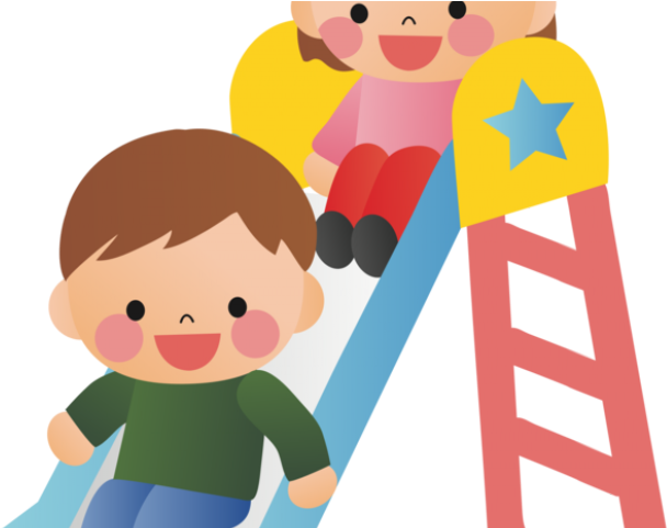 Playground Clipart Slide - Kid Slide Clipart - Png Download (640x480), Png Download