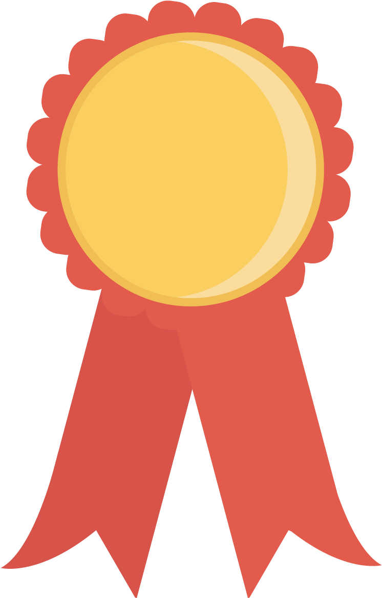 Red Ribbons - Dewitt Clinton High School Logo Clipart (1456x1625), Png Download