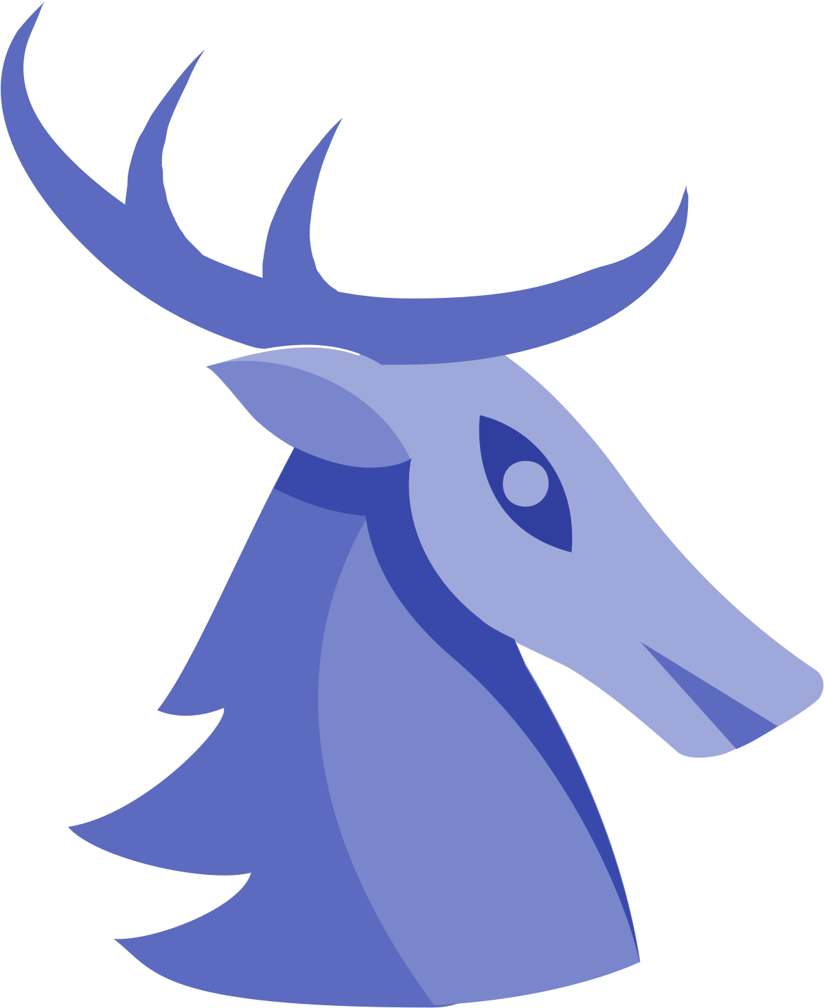 The Icon For The Baratheon House Is An Image Of A Stag - Reindeer Clipart (1600x1600), Png Download