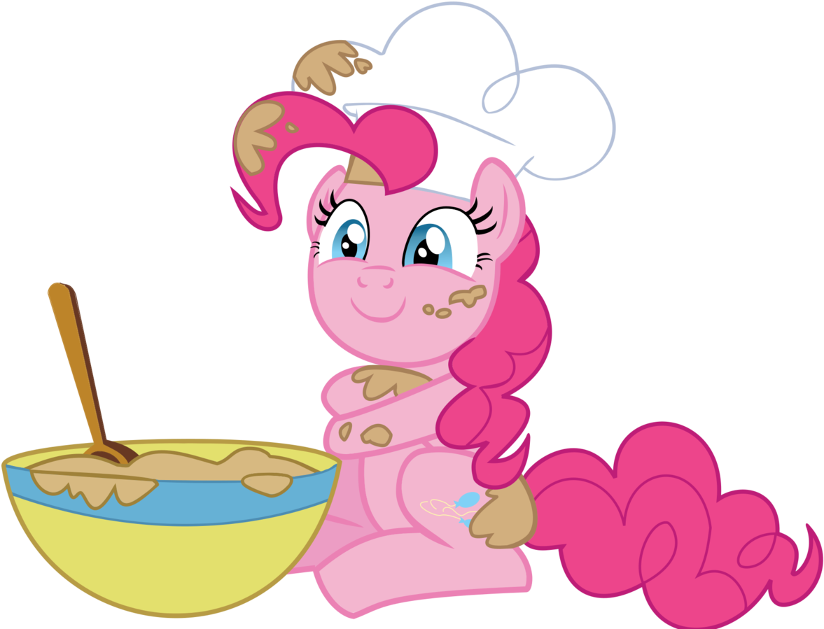 Baking Clipart Pink Chef Hat - Pinkie Pie Chef - Png Download (1280x905), Png Download