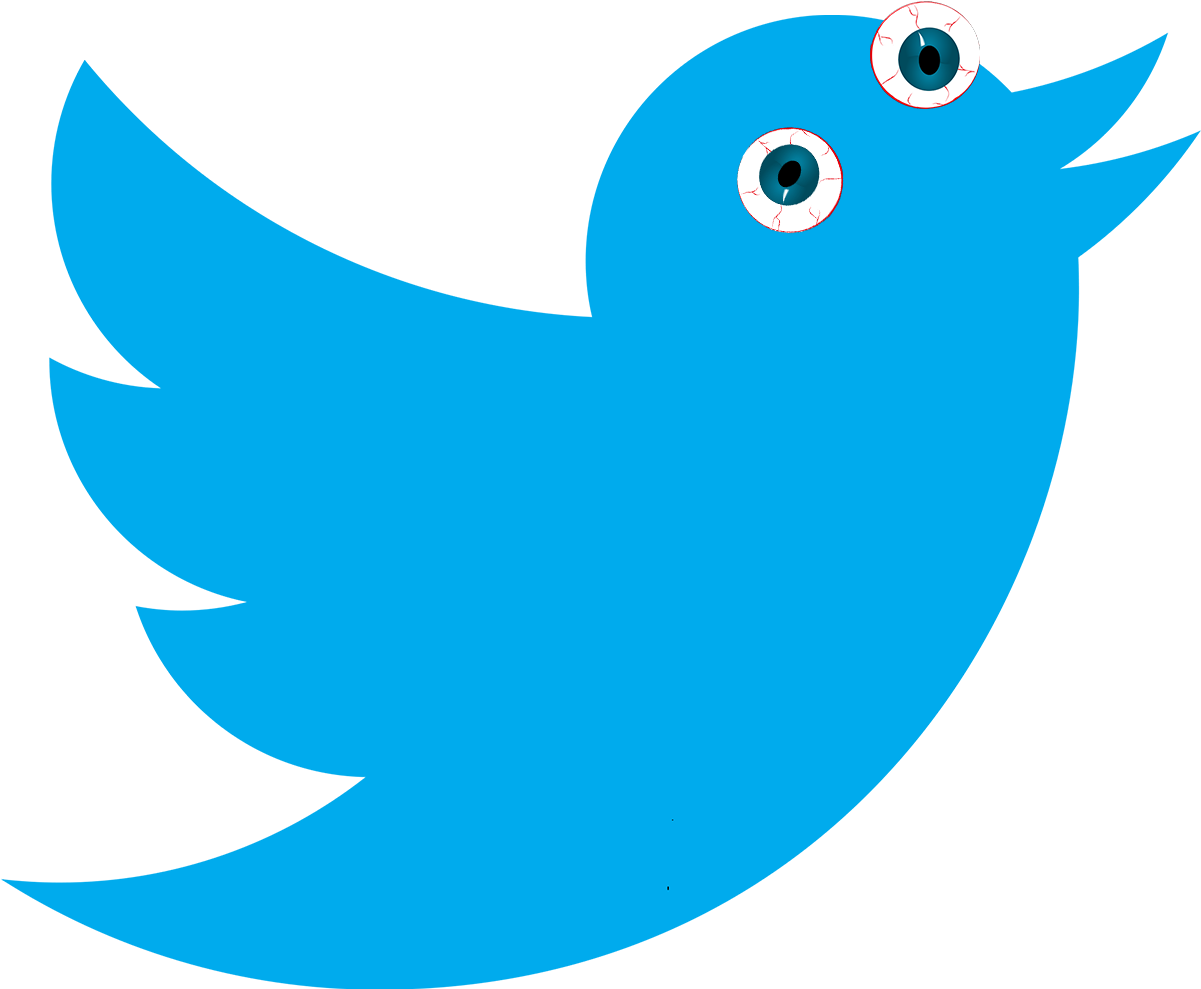 Linkedinfacebook - Twitter Bird Icon White Clipart (2100x1500), Png Download