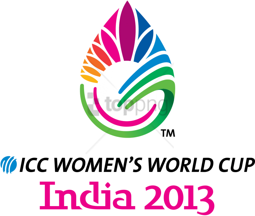 Free Png Download 2013 Women's Cricket World Cup Png - Icc Women's World Cup 2013 Clipart (850x719), Png Download