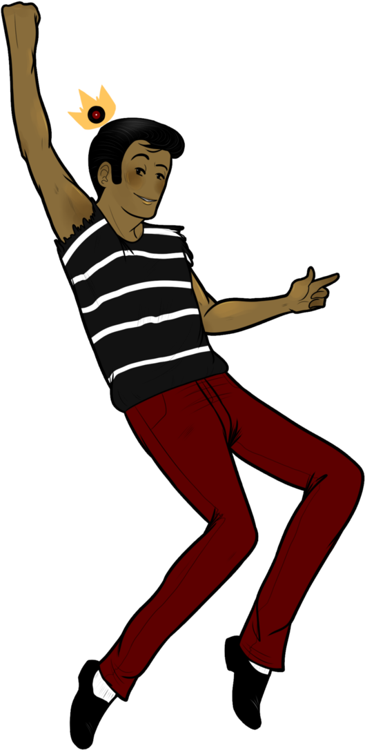 Ronnie Dean The King By Tiyuh On - Illustration Clipart (680x1176), Png Download