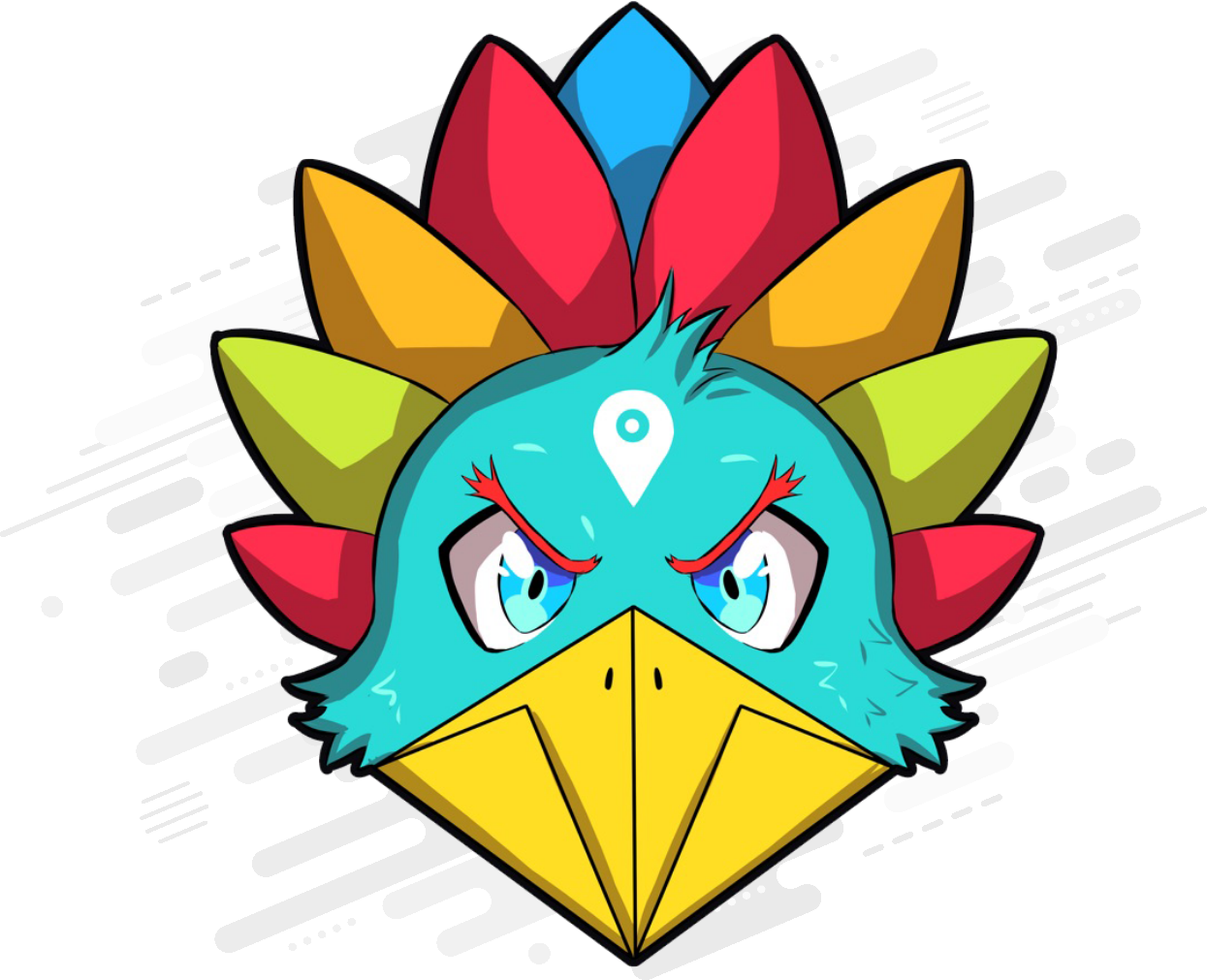 Explore The City, Travel The World, Attend Diffrent - Cartoon Clipart (1245x1011), Png Download